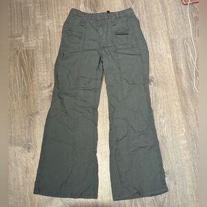 H&M Charcoal Elastic Waist Pants